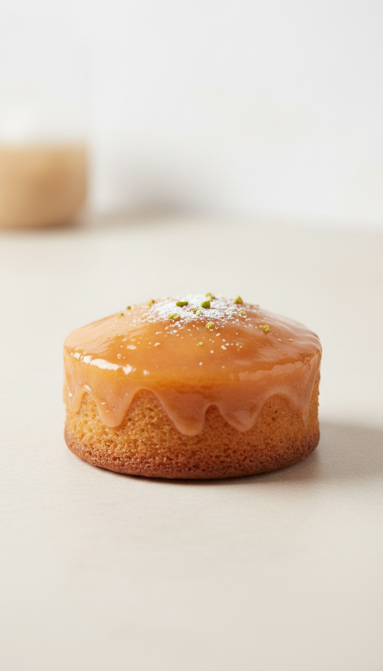 Peach-Glazed Tea Cake